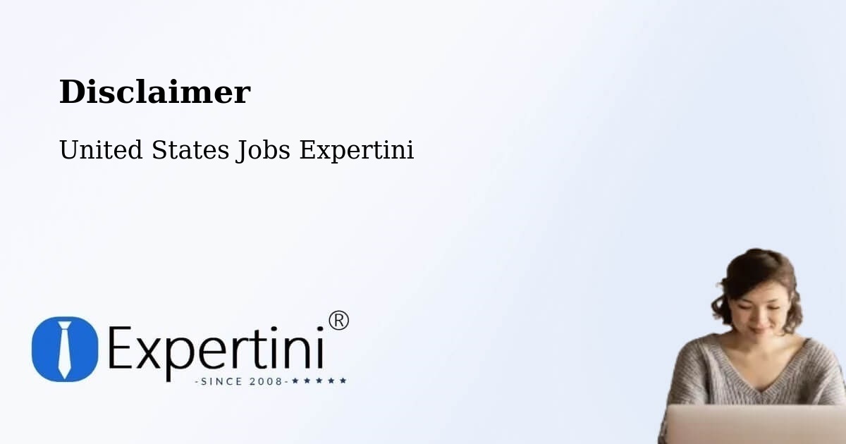 Disclaimer – Hamden - United States Jobs Expertini